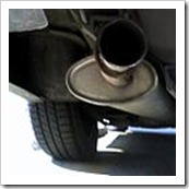 exhaust tail pipe